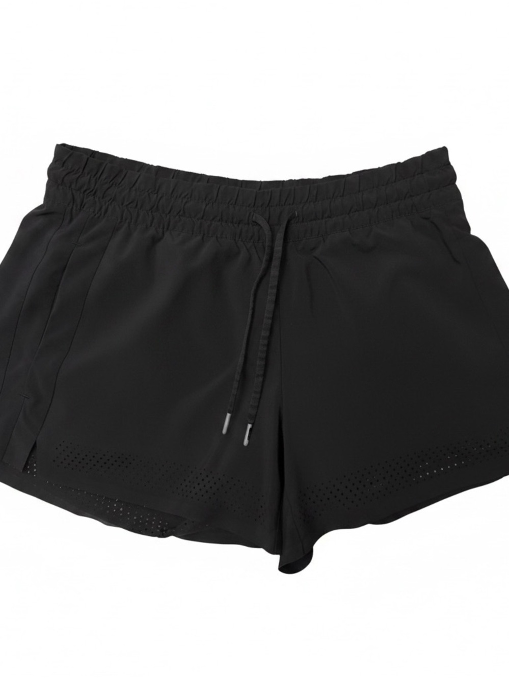 Athleta Baja perforated feather weight shorts 6